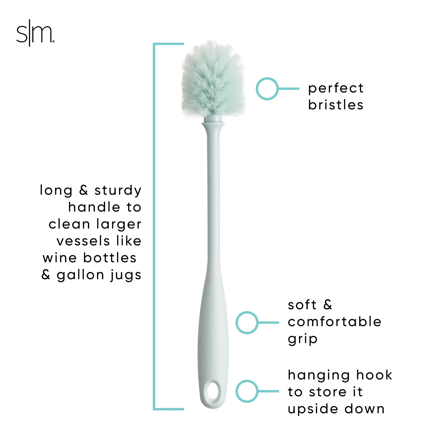 Bottle Brush for Bottles and Tumblers - Image 2