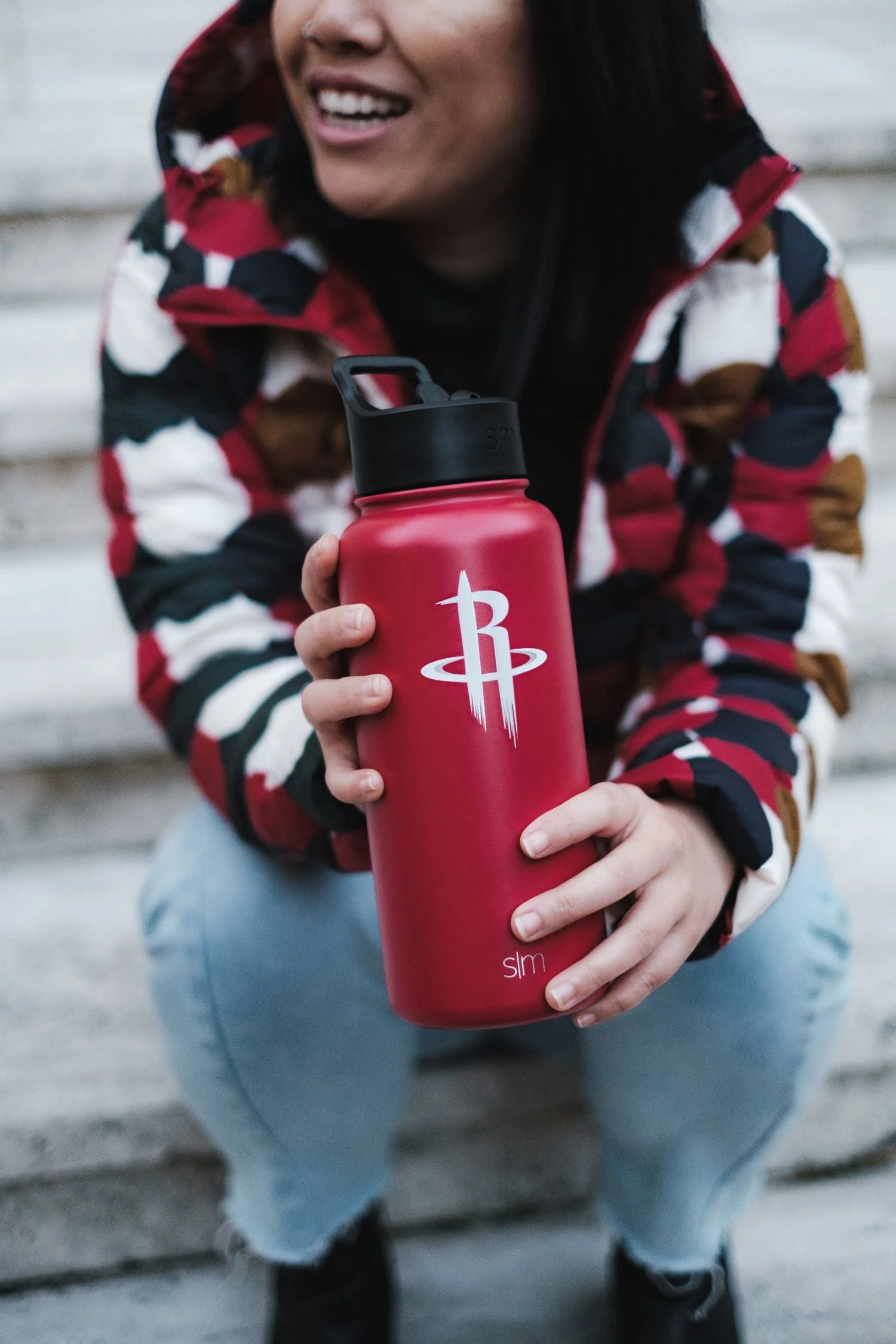 NBA Summit Water Bottle with Straw Lid - 32oz - Image 5
