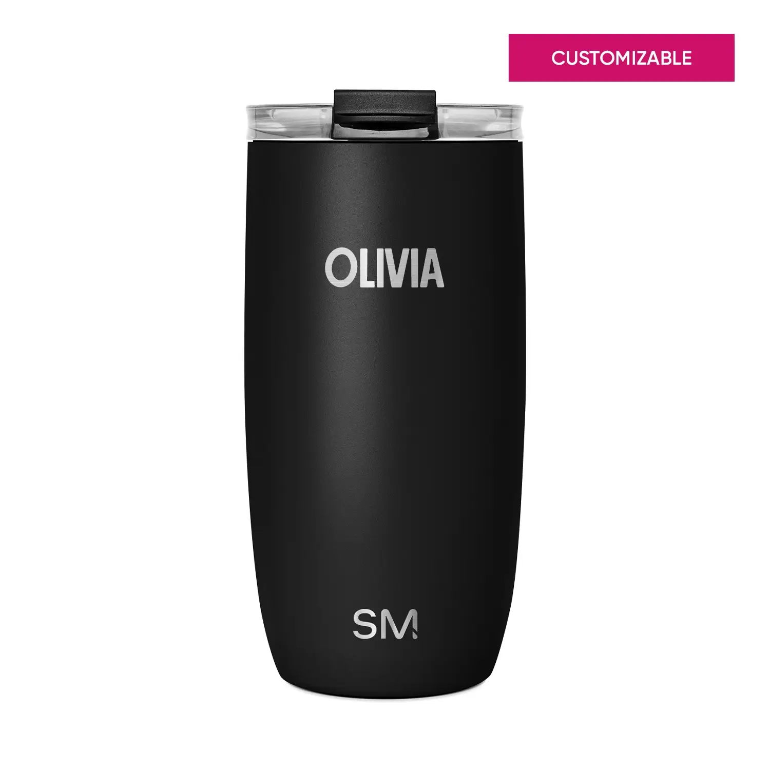 Voyager Tumbler with Clear Flip Lid & Straw - Image 3